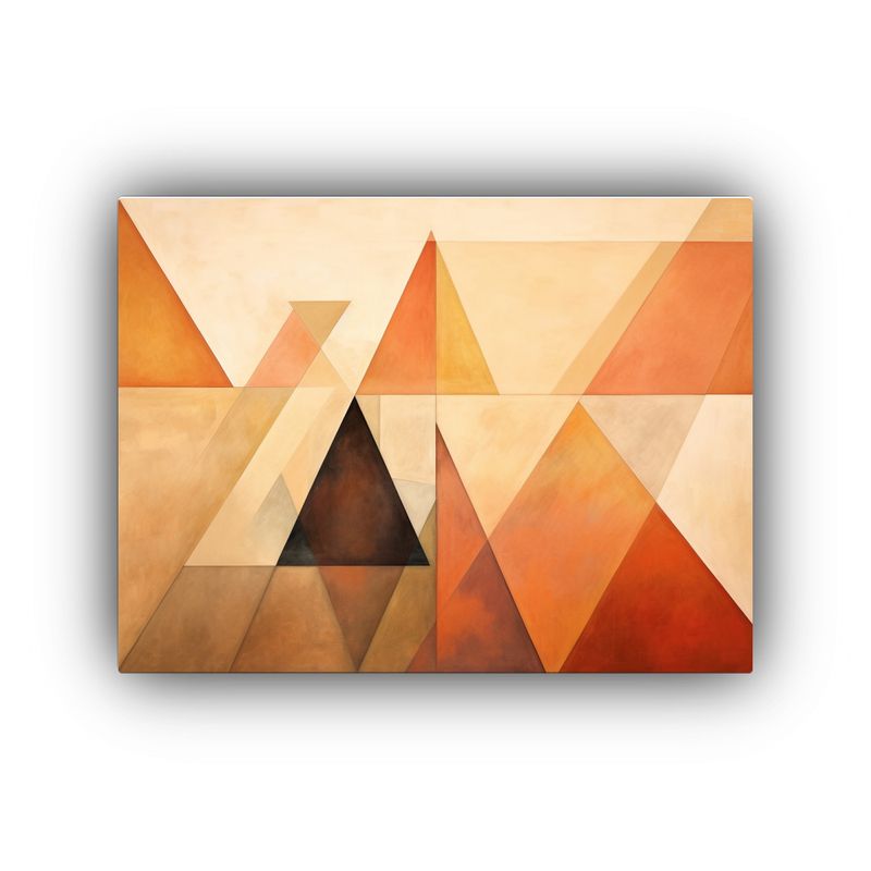GENERICO - Pinturas Decorativas Minimalistas De Geometría Abstracta Co 120x80cm