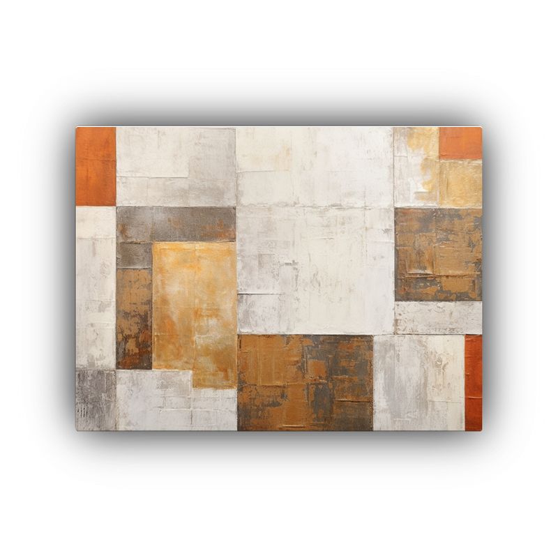 GENERICO - Cuadro Blanco Y Blanco Estilo Fantasía Para Decoración Col 120x80cm