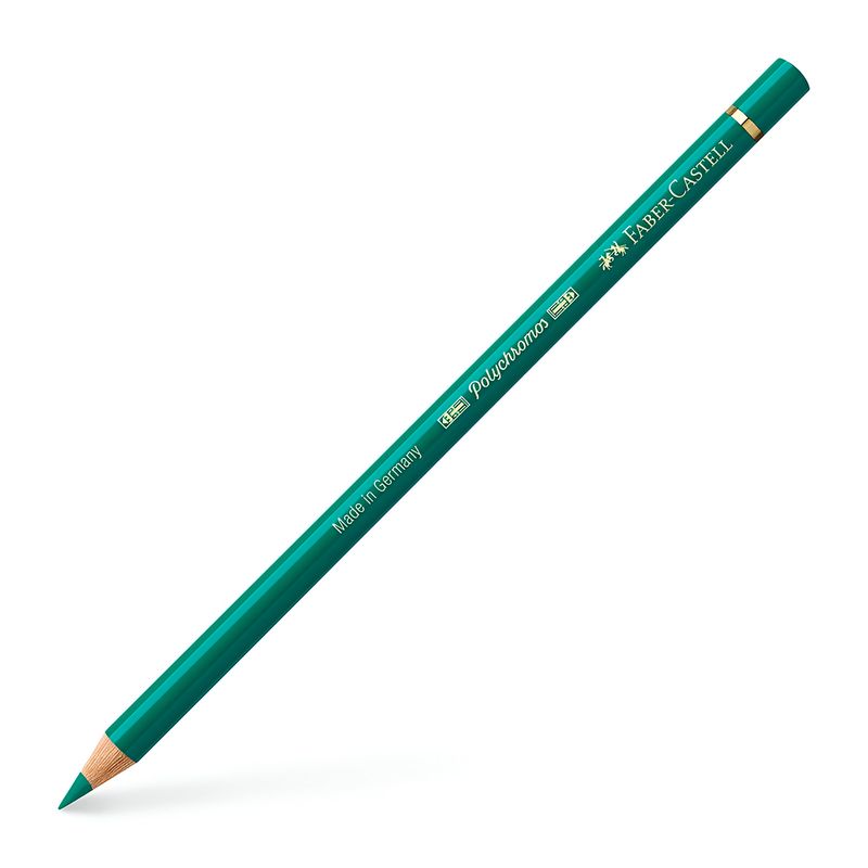 FABER-CASTELL - Lápiz Polychromo Faber Castell -  161 Verde de Ptalocianina