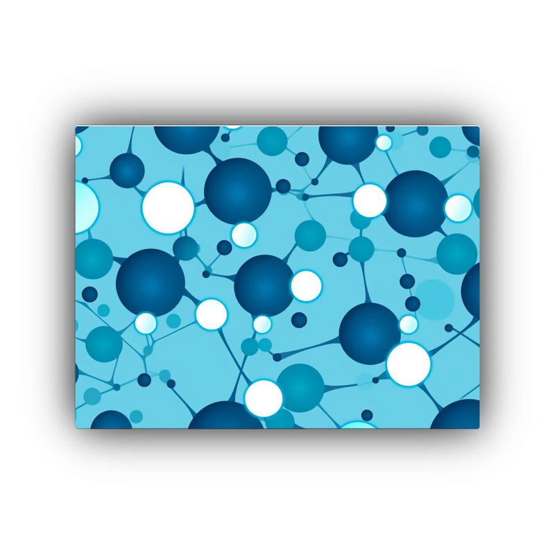 GENERICO - Patrón De Fondo Con Tonos Azules Y Degradado Para Pinturas  120x80cm