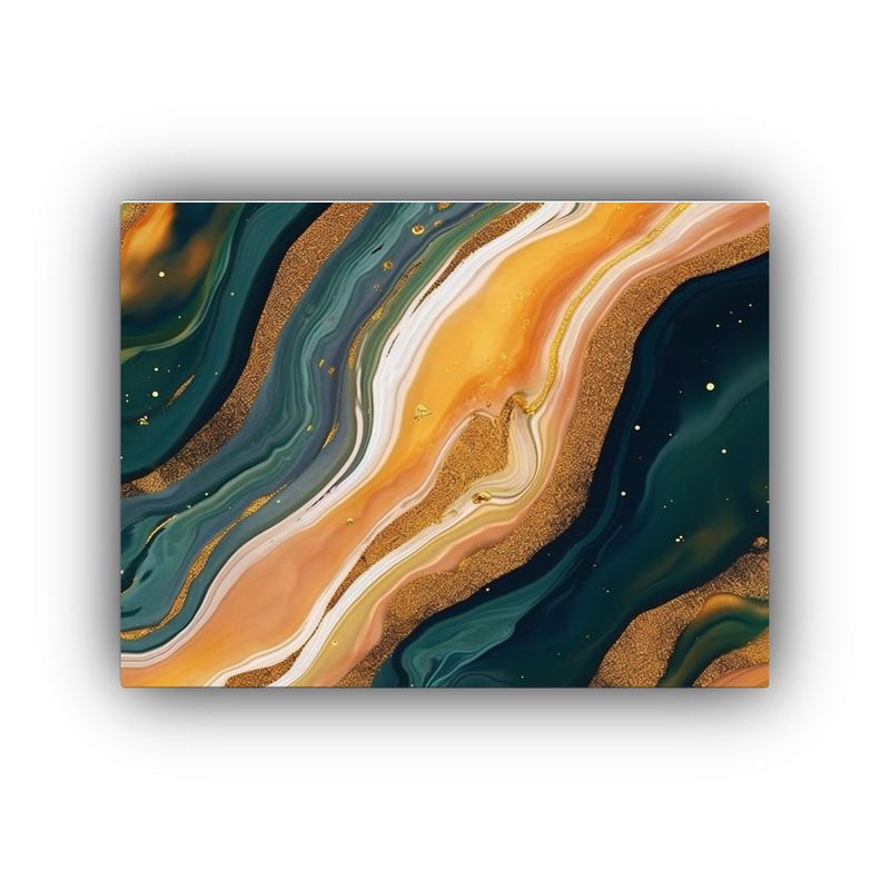 GENERICO - Papel De Fondo De Mármol Líquido Con Espacio Para Texto En 120x80cm
