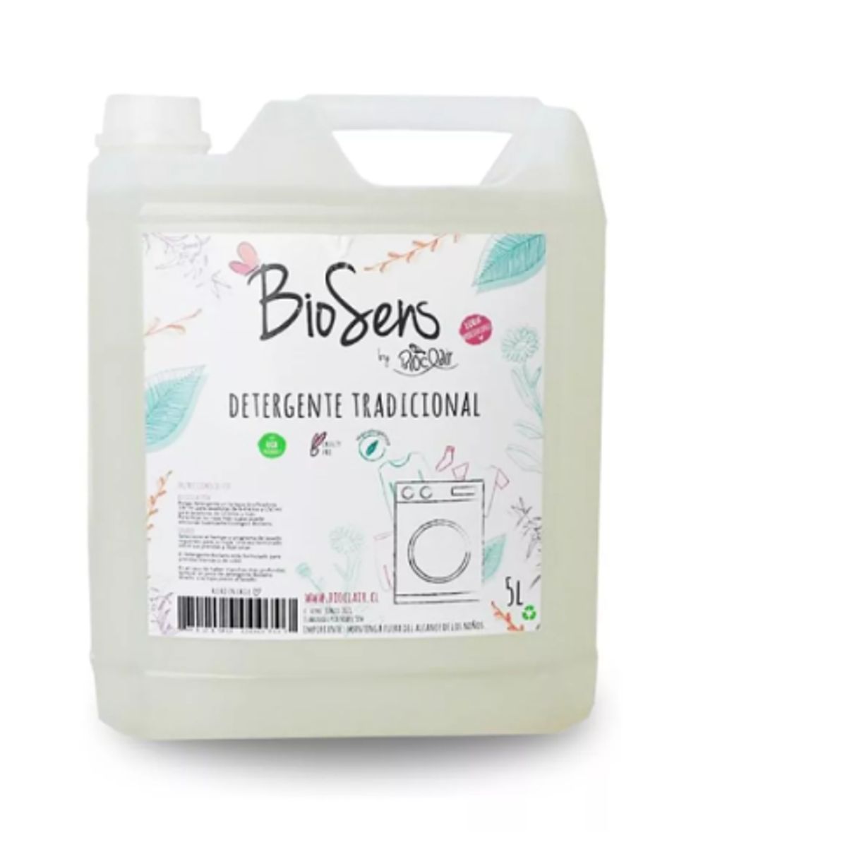 BIOSENS - Detergente Ecológico Biodegradable 5L Biosens