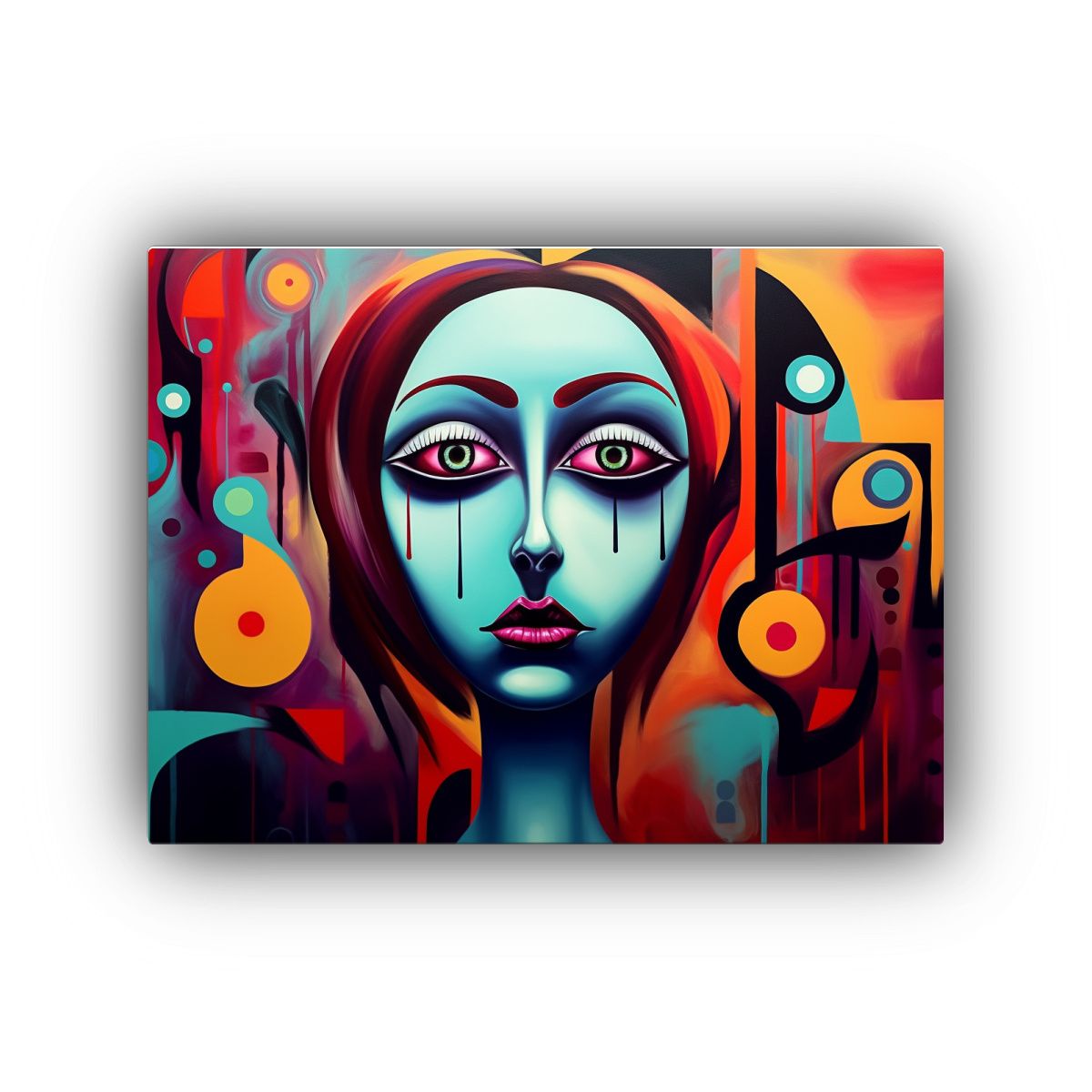 GENERICO - Pinturas Decorativas Cálidas Y Llamativas 120x80cm