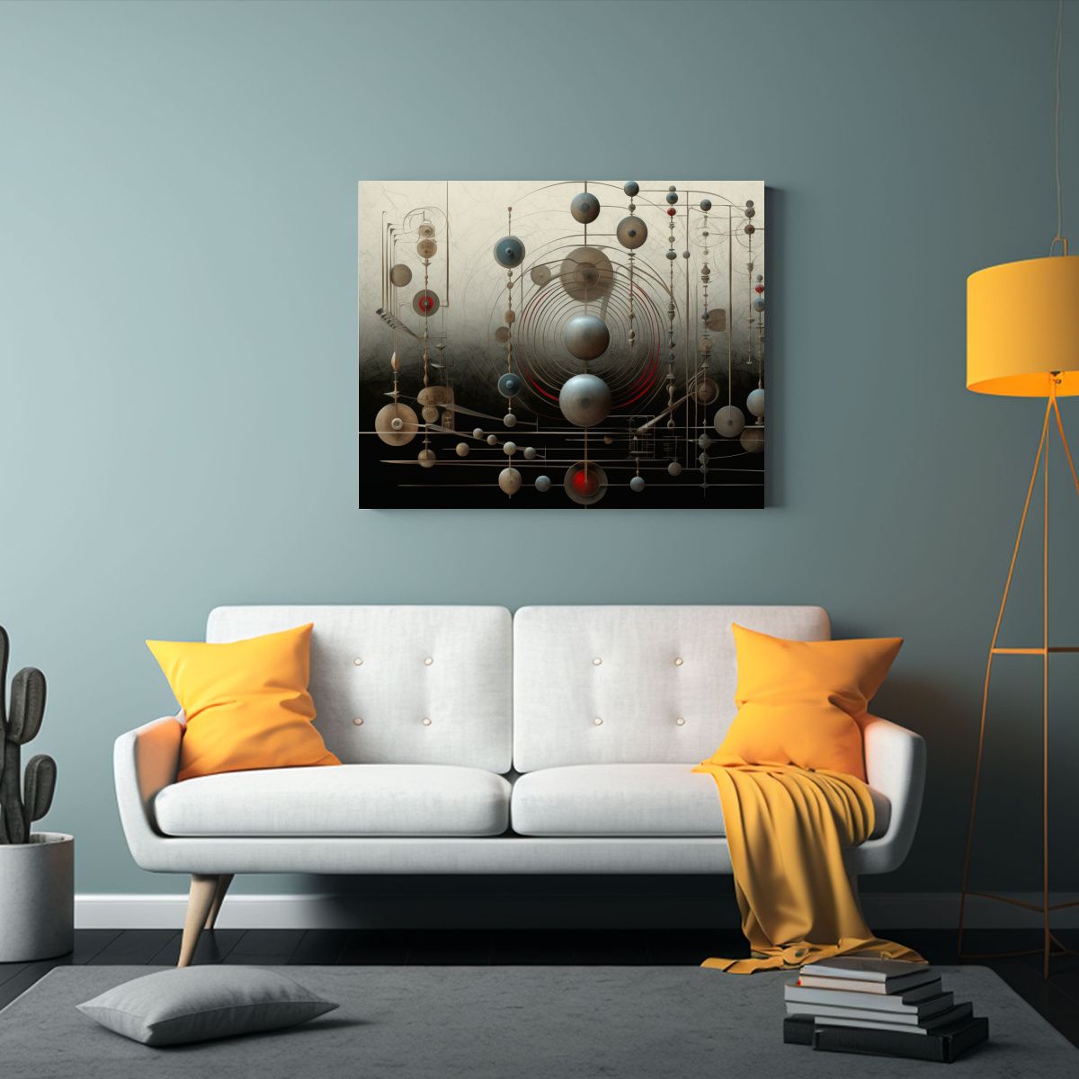 GENERICO - Venta Pinturas Decorativas Armonía De Colores Para Hogar 120x80cm