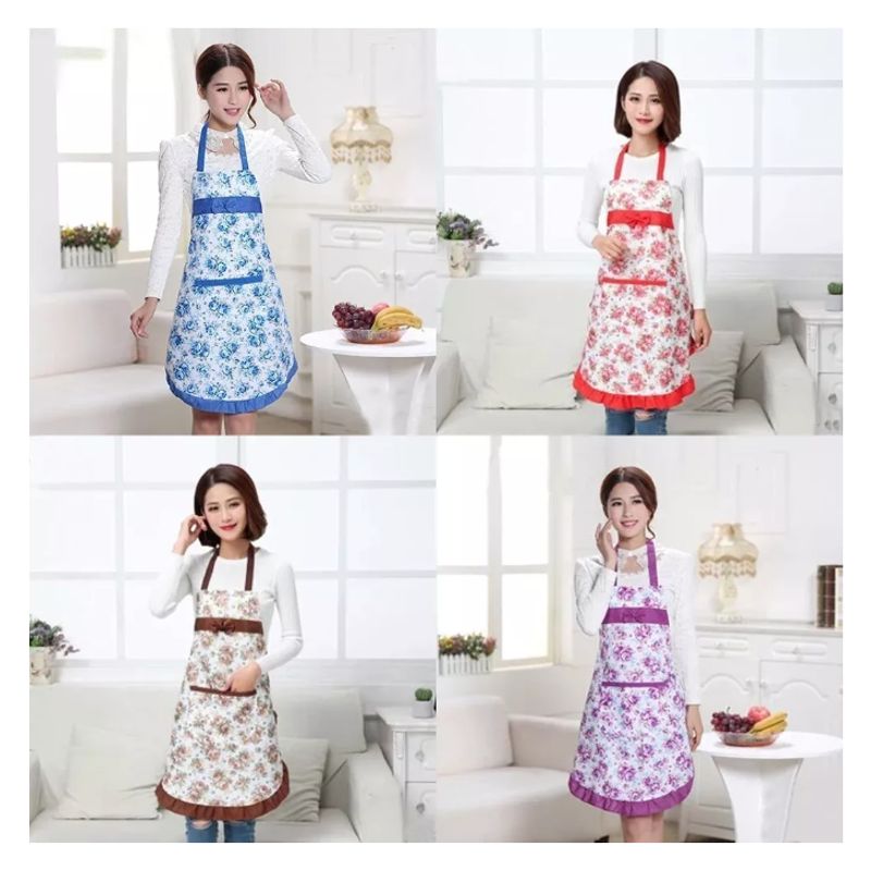 GENERICO - Delantal De Cocina Mujer Tela Adultos O Niños Repostería Color Surtido