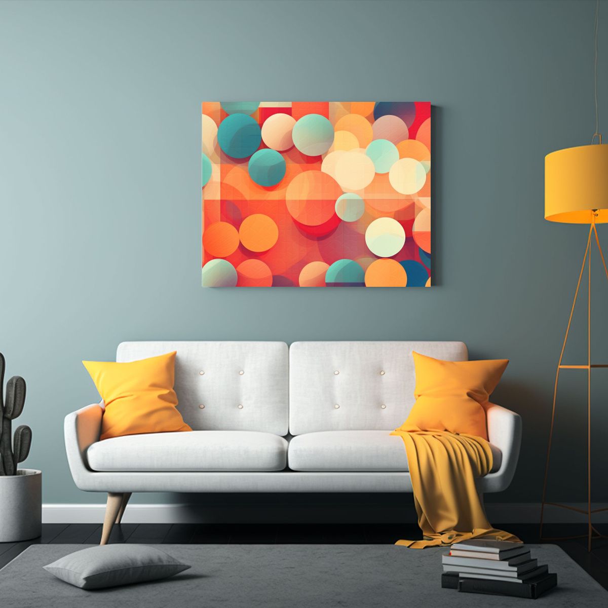 GENERICO - Cuadros Geométricos Decorativos Para Tu Hogar 120x80cm