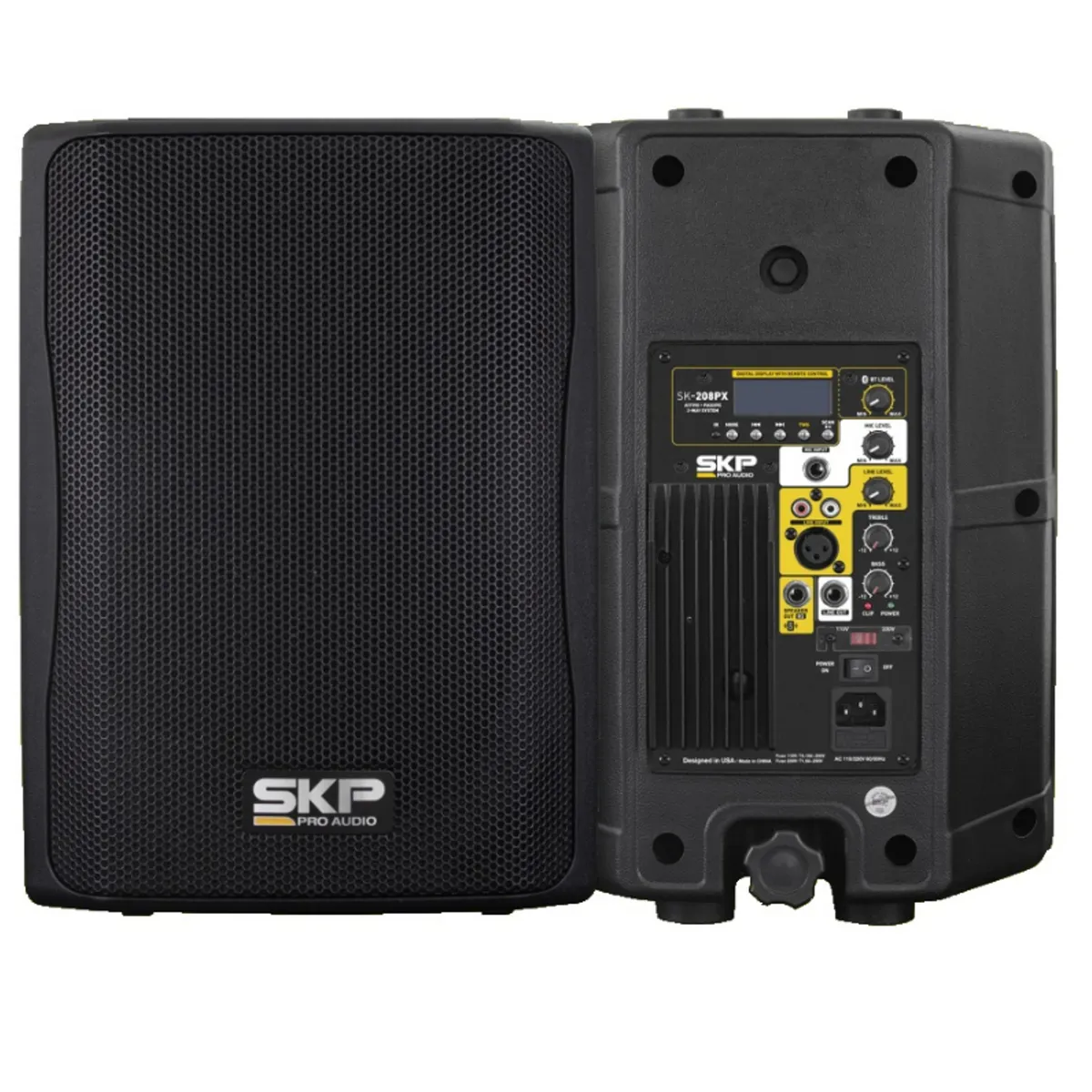SKP - Sistema de Sonido Parlante Activo y Pasivo 200W (RMS) SKP SK 208 PX