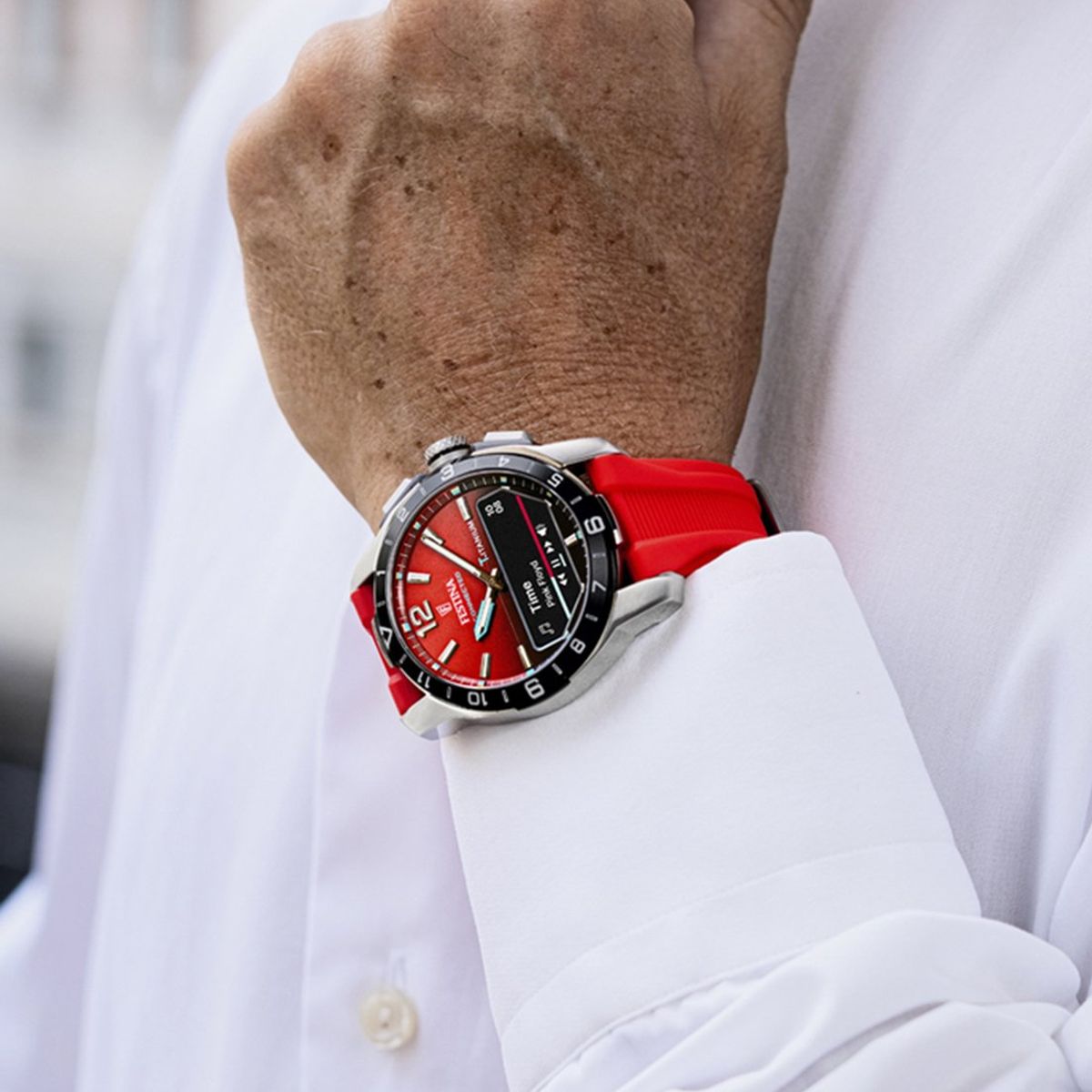 FESTINA - Reloj F23000/6 Festina Rojo Hombre Hybrid