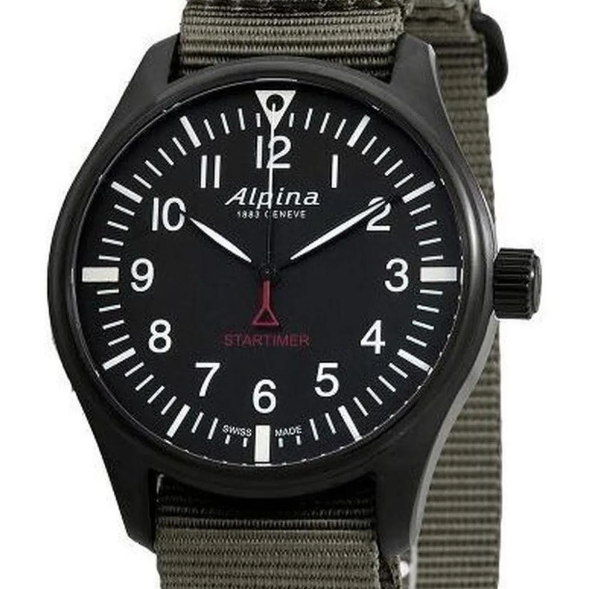 ALPINA - Alpina Startimer Pilot Al-235b4fbs6 Hombre