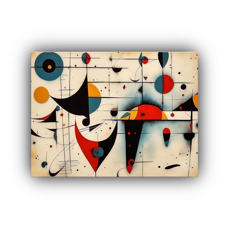 GENERICO - Pinturas Abstractas En Bastidor Concepto De Efecto Visual E 120x80cm