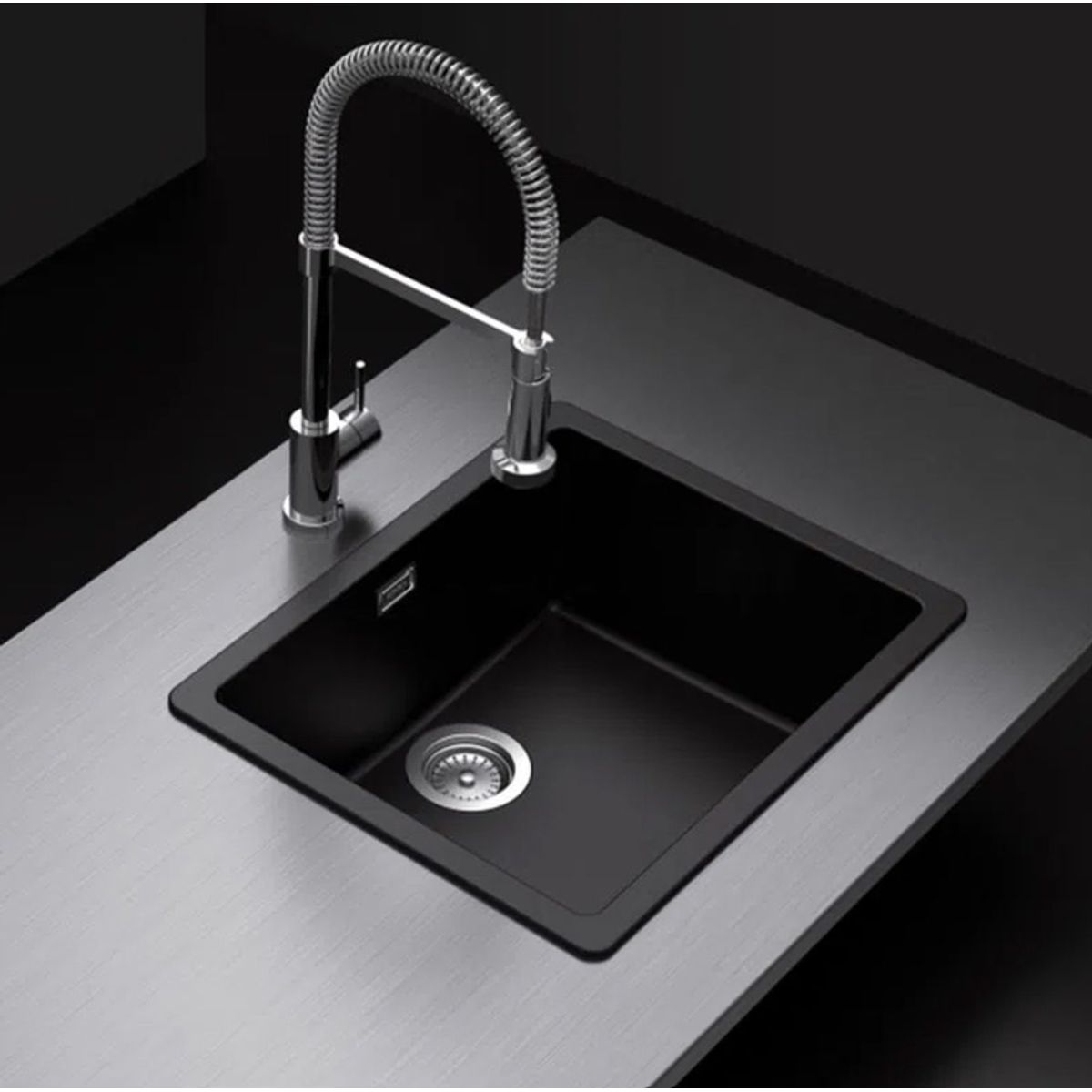 SCHOCK - Lavaplatos Quadro N 100 S Onyx