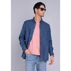 ARROW - Camisa Denim Manga Larga