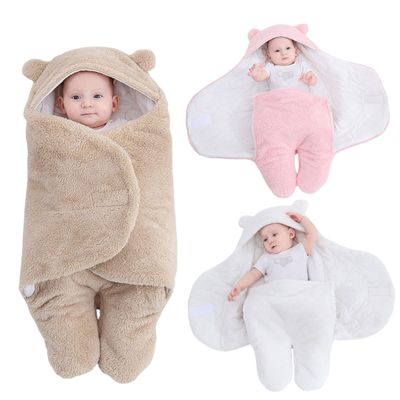 Imagen 2 del producto Saco Manta Envoltura De Dormir Bebe Saco Abrigo GRIS