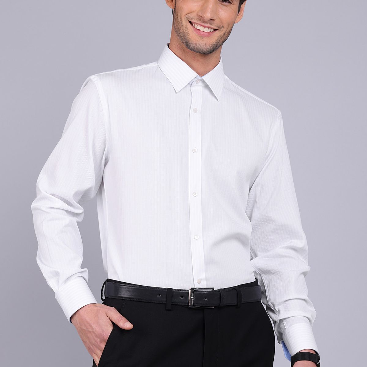 ARROW - Camisa Formal Texturada Spandex Arrow ARROW