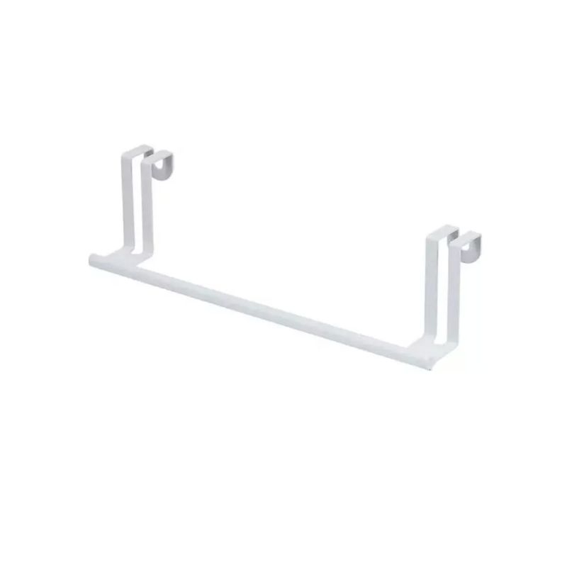 GENERICO - Soporte Colgador Para Toallas Y Paños De Cocina Métalico Color Blanco