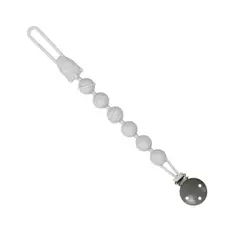 GENERICO - Porta Chupete De Silicona Simple Gris
