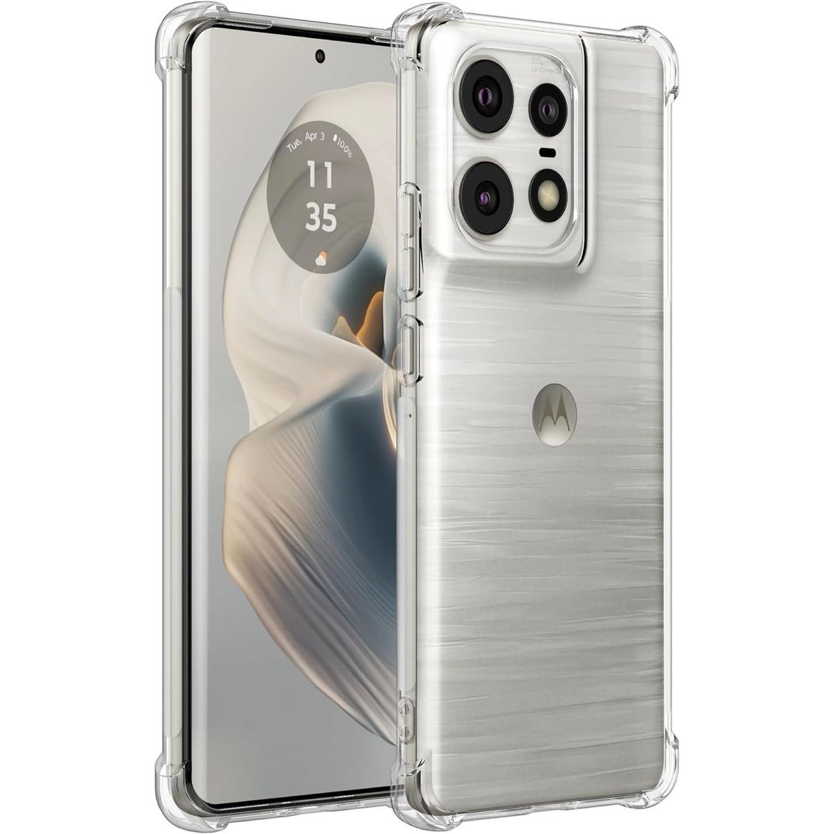 GENERICO - Carcasa Antishock para Moto Edge 50 Pro 5g - Agua