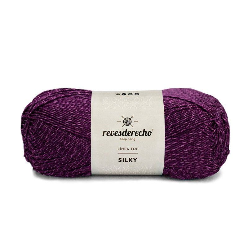 REVESDERECHO - Hilo Silky 100grs - Uva Claro 0712