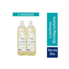 BIOSENS - Pack 2 Lavalozas Limón Biodegradable 2L
