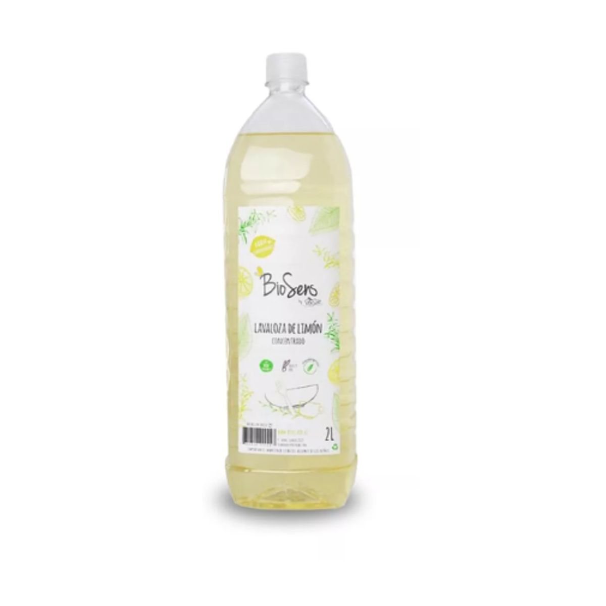 BIOSENS - Pack 2 Lavalozas Limón Biodegradable 2L Biosens