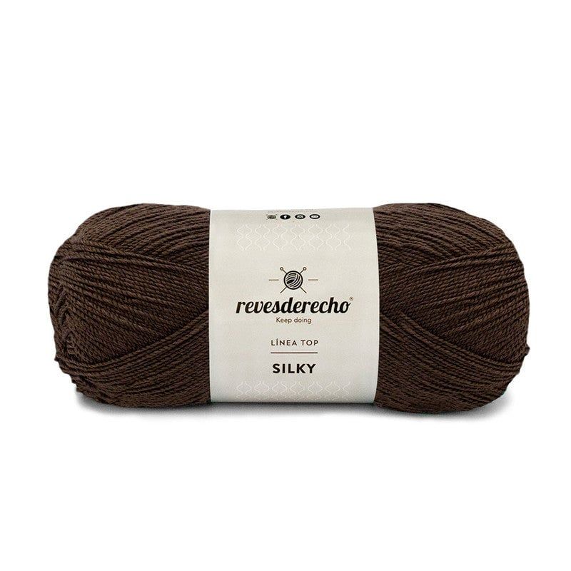 REVESDERECHO - Hilo Silky 100grs - Cafe Moro 6213