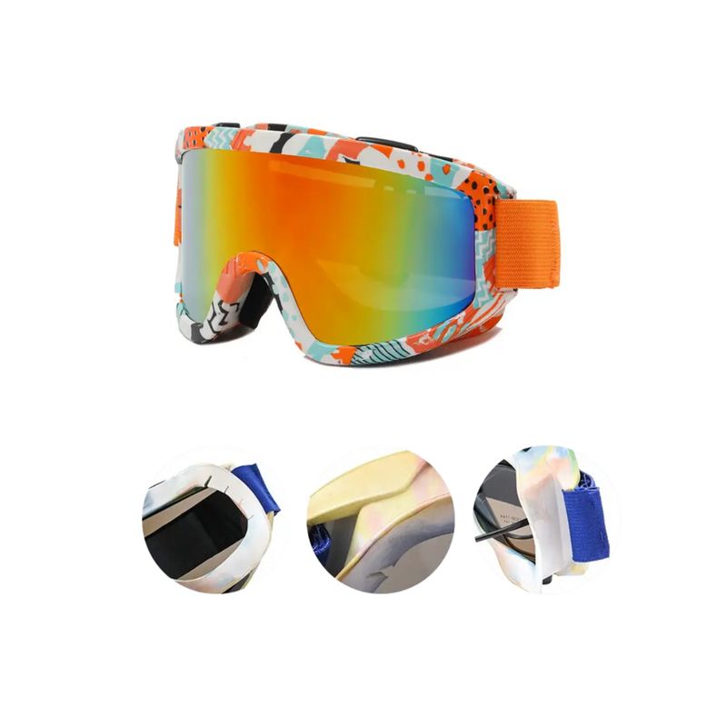GENERICO Antiparra Lentes De Nieve Para Adultos Ski Y Snowboard