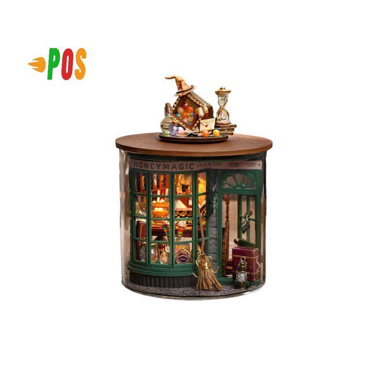 GENERICO - Tienda de Magia Armable de Madera