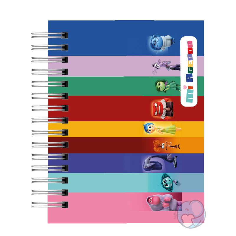 ELEFANTE AZULL - Agenda Inside Out Intensamente