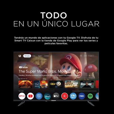 Imagen 2 del producto Smart TV LED Google TV 65 UHD 4K C65V1UG