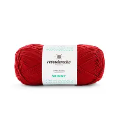 REVESDERECHO - Hilo Skinny 100grs - Rojo Italiano 3602