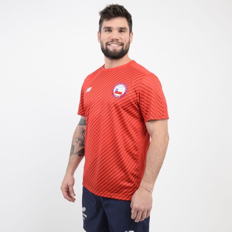 NEW BALANCE - Polera Hombre New Balance Team Chile