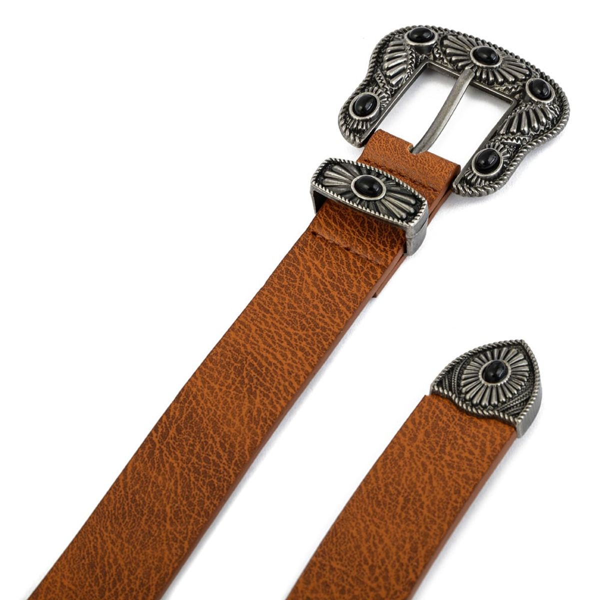 AMPHORA - Cinturon pancarte camel