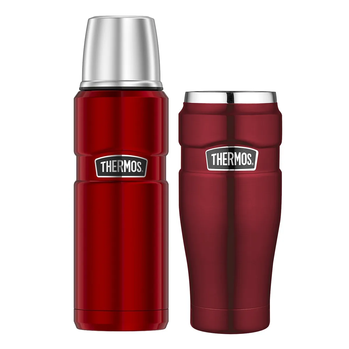 THERMOS - PACK MUG + TERMO LIQUIDO KING ROJO