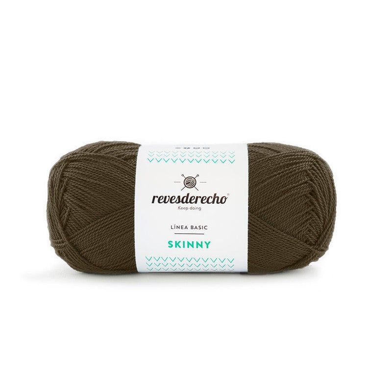 REVESDERECHO - Hilo Skinny 100grs - Cafe Moro 6213