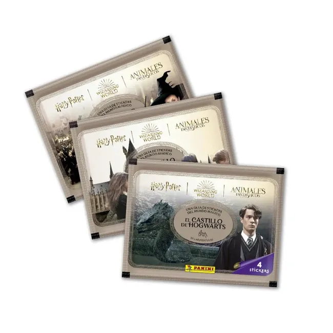 PANINI CHILE - Pack 40 Sobres Álbum Harry Potter El Castillo De Hogwarts