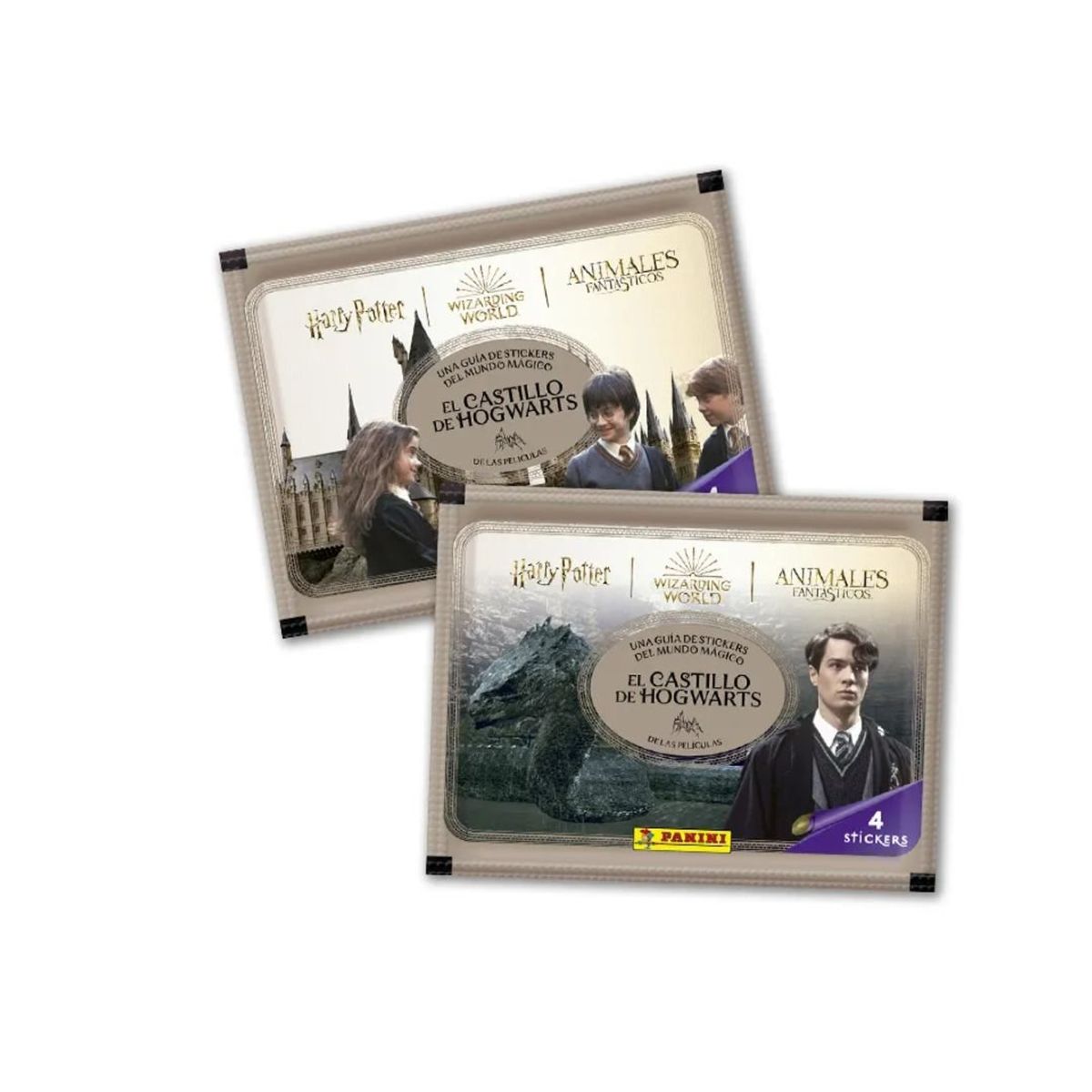 PANINI CHILE - Pack 20 Sobres Álbum Harry Potter El Castillo De Hogwarts