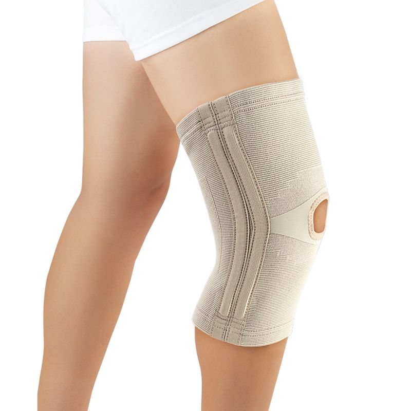 ORLIMAN - Rodillera elástica con flejes Orliman TN-211 - Beige - L