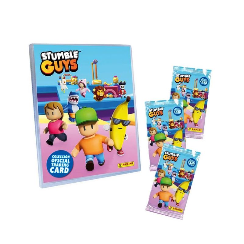 PANINI CHILE - Starter Pack + Caja 24 Sobres Stumble Guys Trading Cards