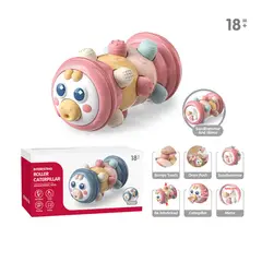 GENERICO - Juguete Oruga Roller Rosado Para Bebé