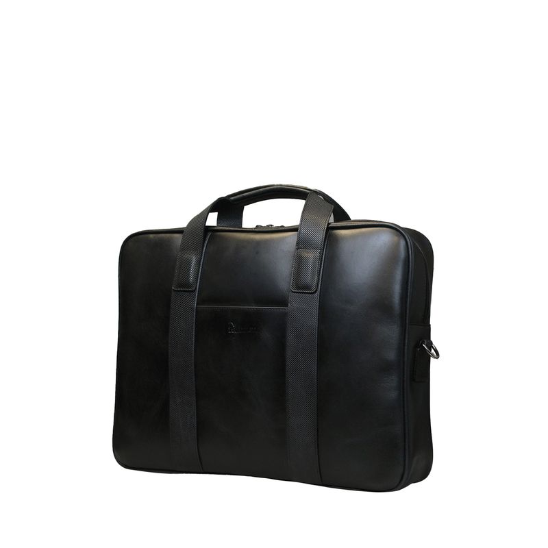 CRAFTMEN - Maletín Hombre Craftmen  100% cuero genuino Negro para notebook
