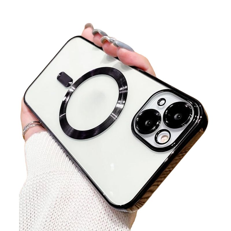 GENERICO - Carcasa Magsafe para iPhone 13 Negro