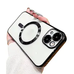 GENERICO - Carcasa Magsafe para iPhone 13 Negro