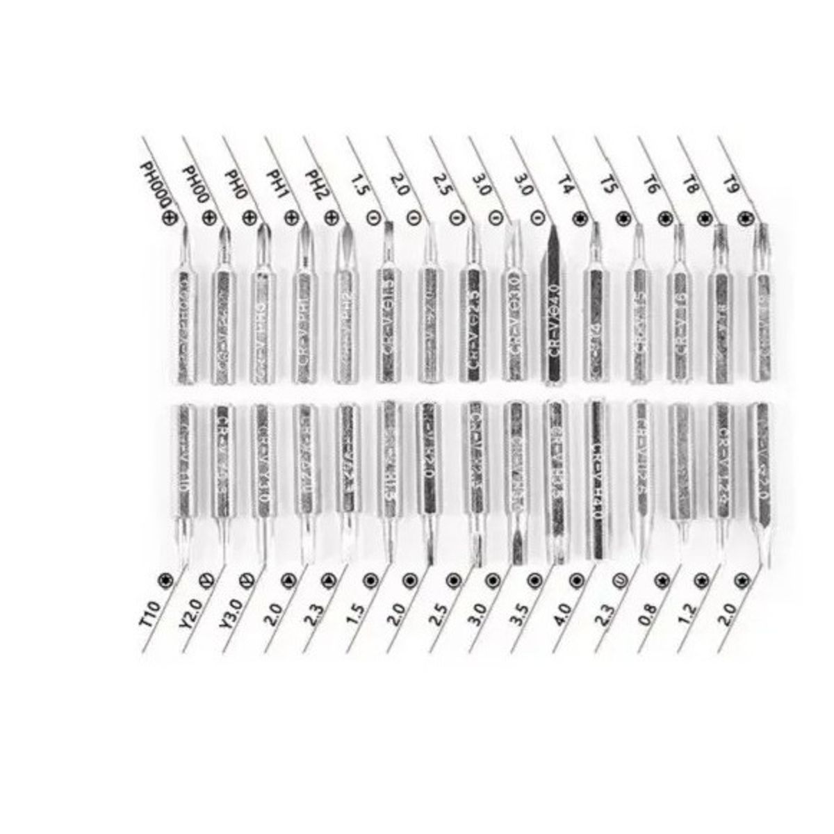 GENERICO - Juego Destornilladores De Precisión Set Precisión 32 en 1.