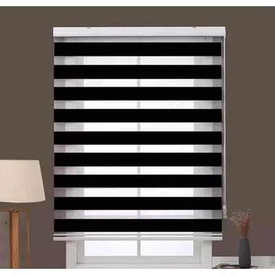 Imagen 2 del producto Cortina roller duo 120x240 dia y noche NEGRO