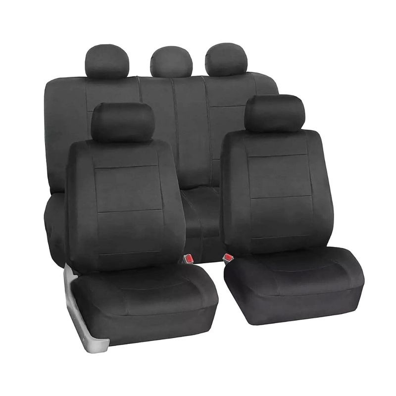 GENERICO - Kit De Funda Cubre Asientos Auto Universal Forro Asiento 9pz