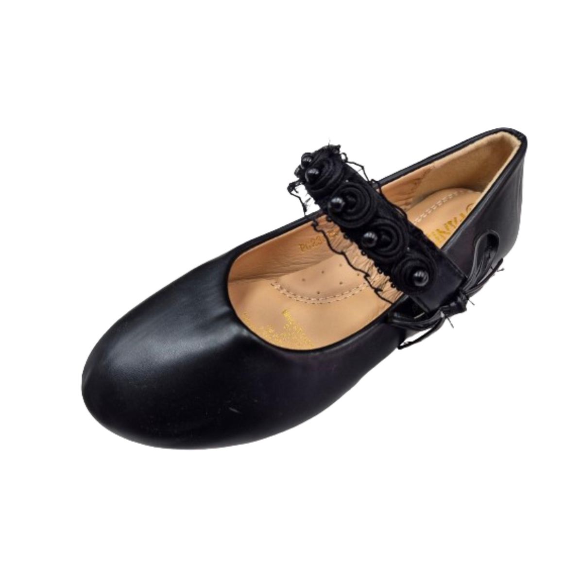VINNYS OUTLET - Zapato Niña Negro Cueca