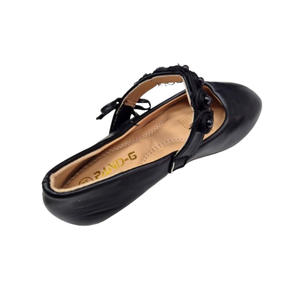 VINNYS OUTLET - Zapato Niña Negro Cueca