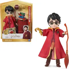 WIZARDING WORLD - Harry Potter Muñeco Quidditch Gift Set De 20 Cm.