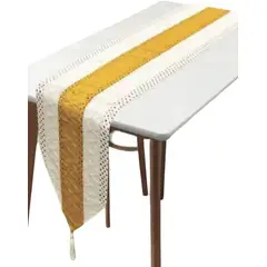 GENERICO - CAMINO DE MESA 30 X 180cm Amarillo