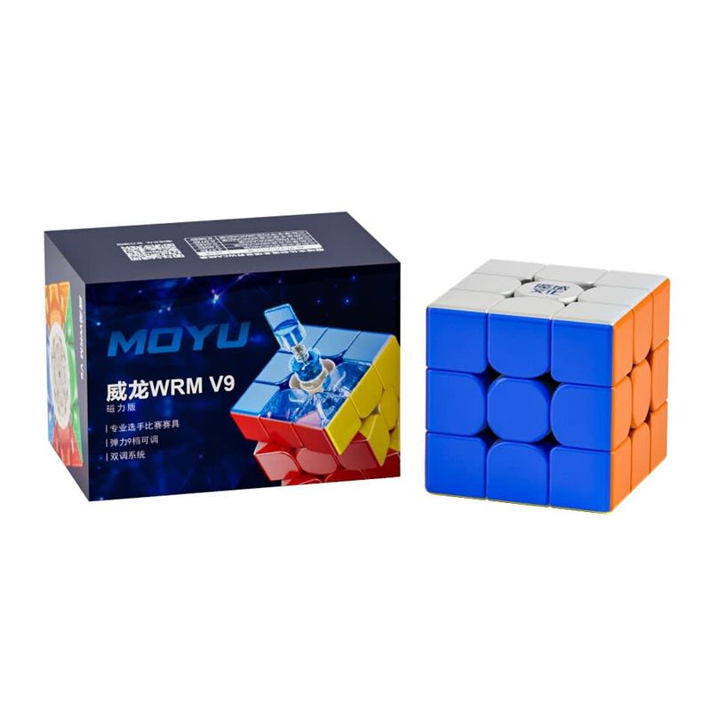 MOYU - 3x3 WRM V9 Estándar Magnético Cubo Profesional Magnético
